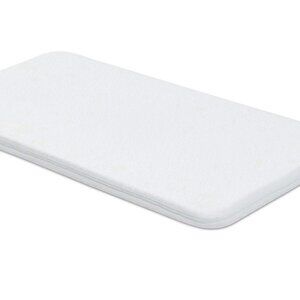 NeoBorn Baby Bassinet Mattress Pad, 47" x 23.6" Dual Sided Comfort Gel Memory Fo